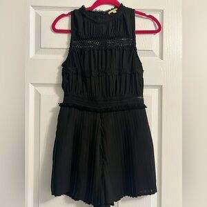Gianni Bini Pleated Romper